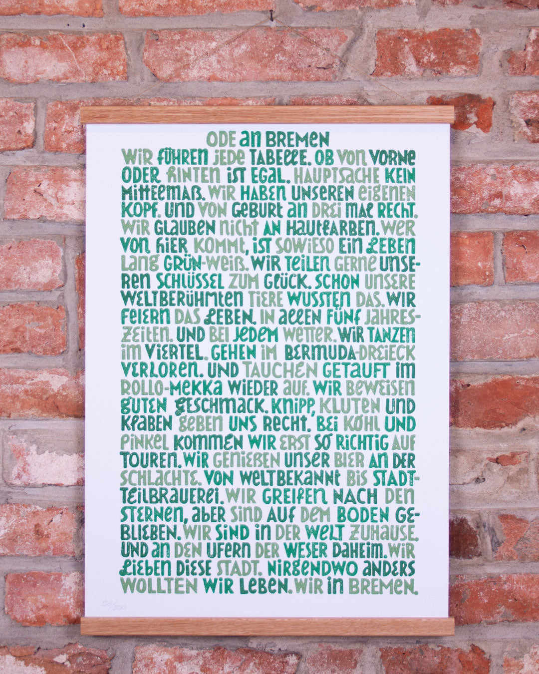 Posterleisten magnetisch - für A2 und A3 Oden